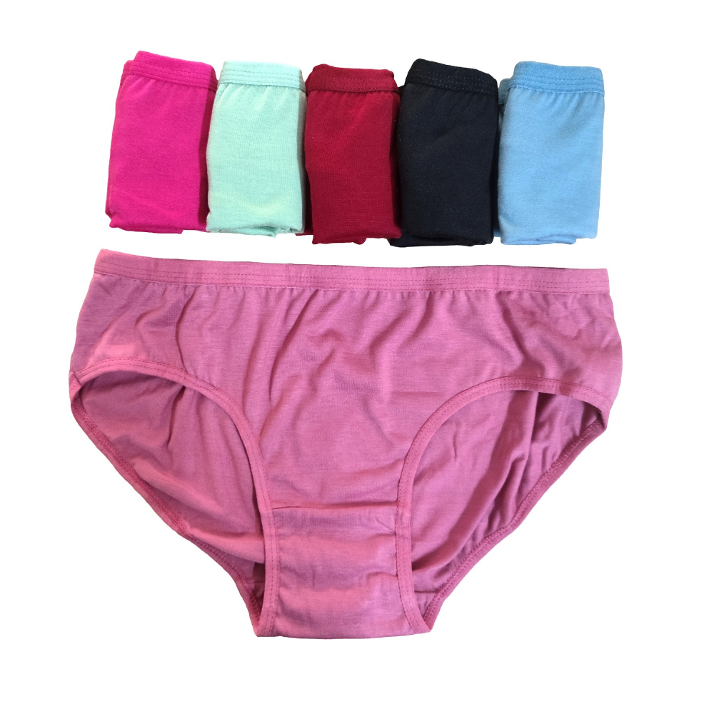 Women's Hosiery Cotton Blend Multicolour Panty / Panties Set (Pack of 6)