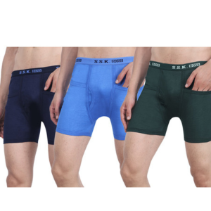 Cool Textile's Men's Cotton Trunks/ Underwear (Pack of 3)