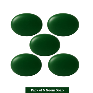 Natural Neem Soap Combo Pack (5 Pieces)