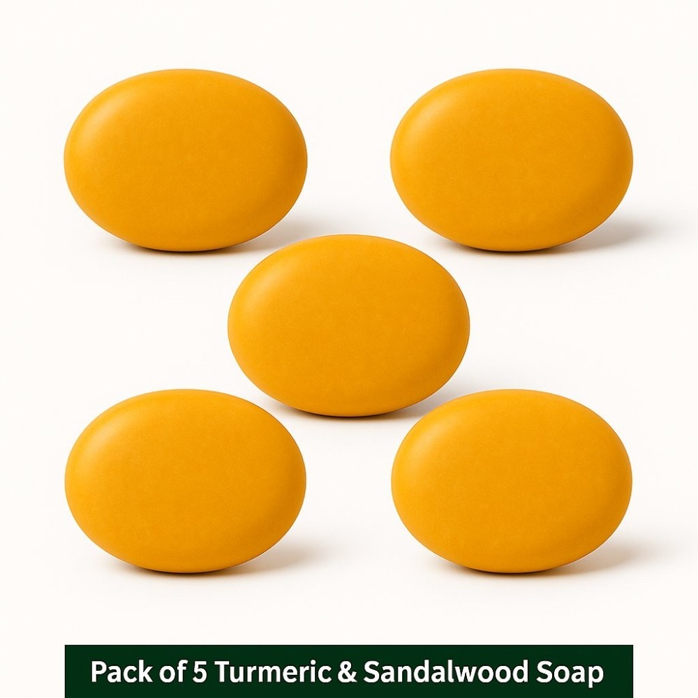 Haldi Chandan Soap  Combo Pack ( 5 piece)