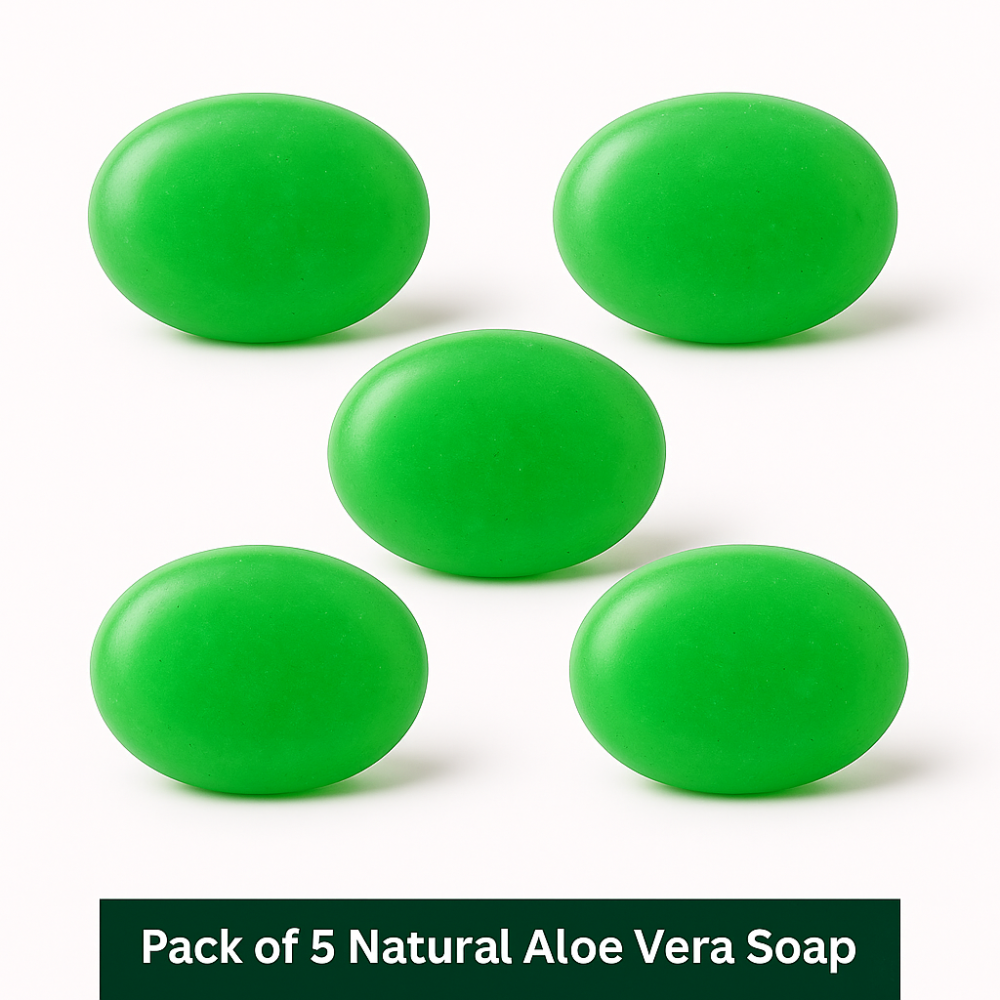 Aloevera Soap Combo pack ( 5 piece)