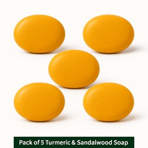 Haldi Chandan Soap  Combo Pack ( 5 piece)