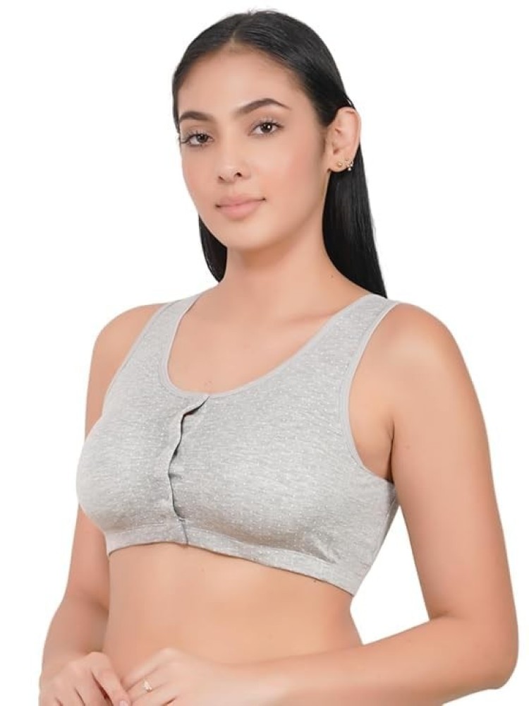 Front Open Cotton Bra – Polka Dot Nursing & Maternity Wear (pack of 1)