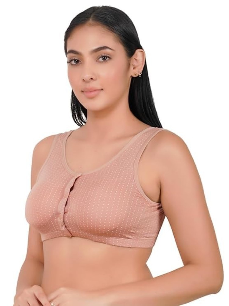 Front Open Cotton Bra – Polka Dot Nursing & Maternity Wear (pack of 1)