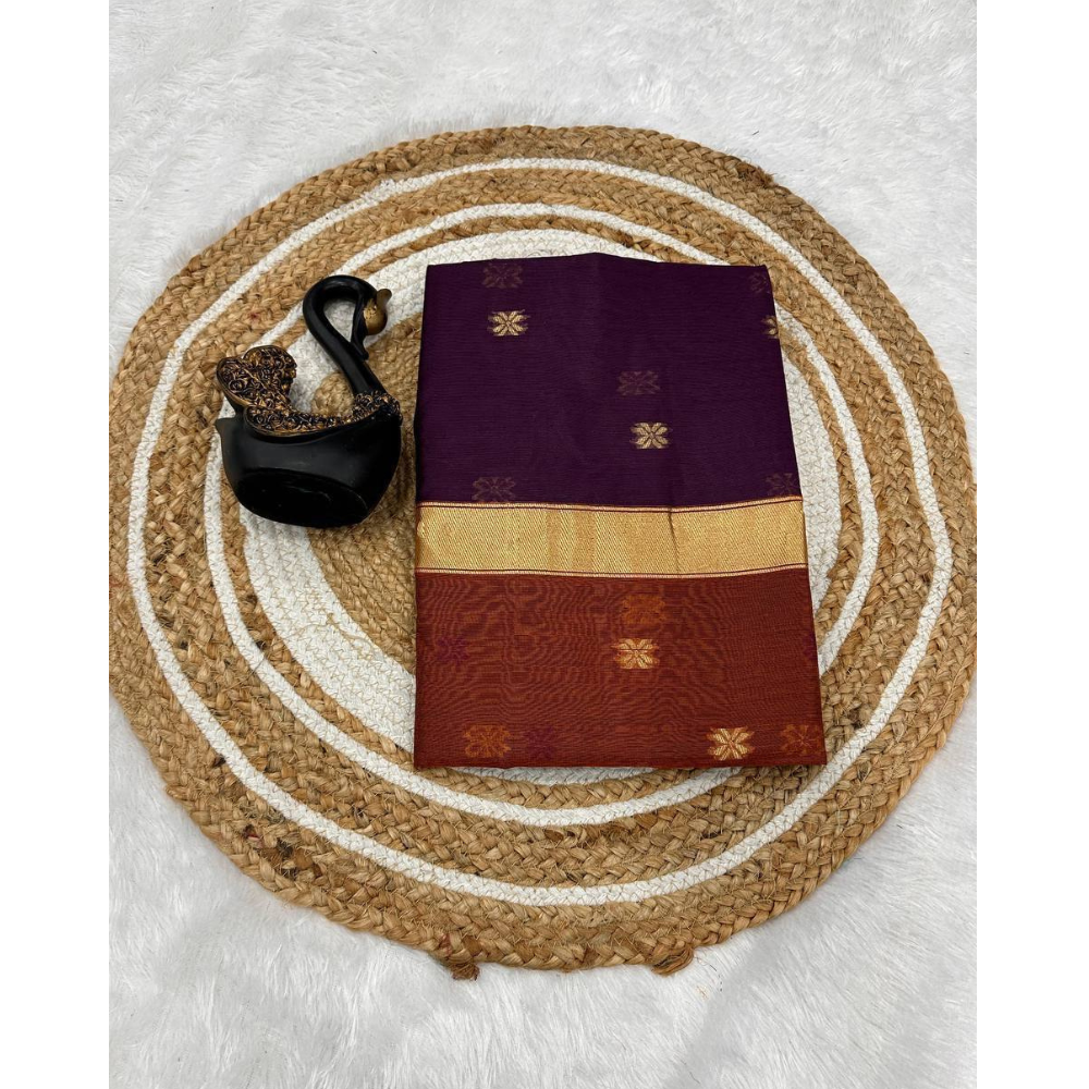 Women's Premium Soft Cotton Linen Saree (Pack of 1)