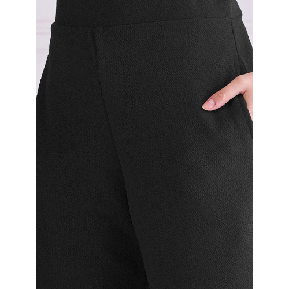Woman Stylish Cotton Blend Round Neck Co-ords Set ( pack of 1 )