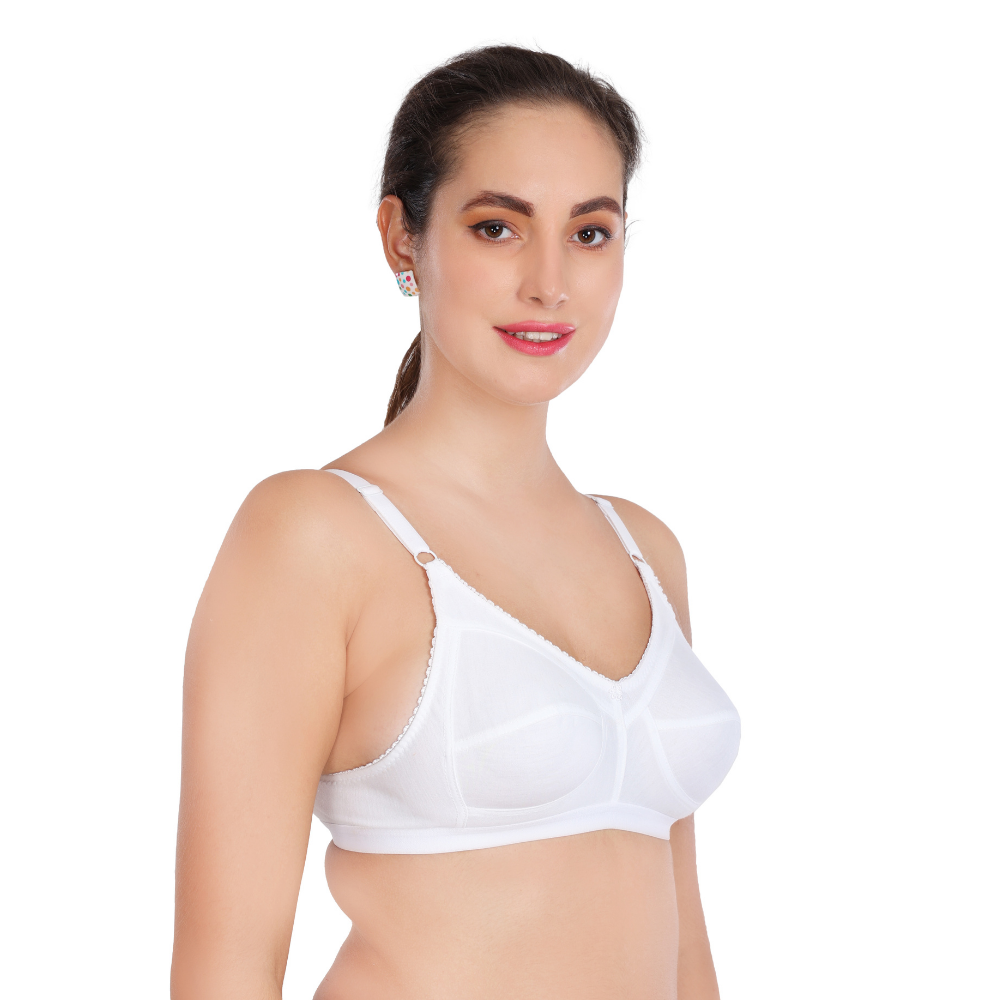 Premium Multicolor Non-Padded Medium Coverage Bra For Women (Pack of 1)