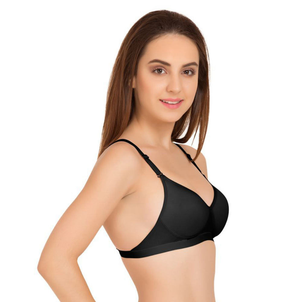 Akakee, Black Light Padded Bra For Women (Pack of 2)